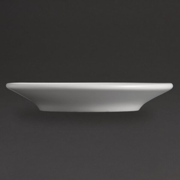 Olympia Espresso Saucer White - 120mm for 2oz Cup (Box 12) - Image 2