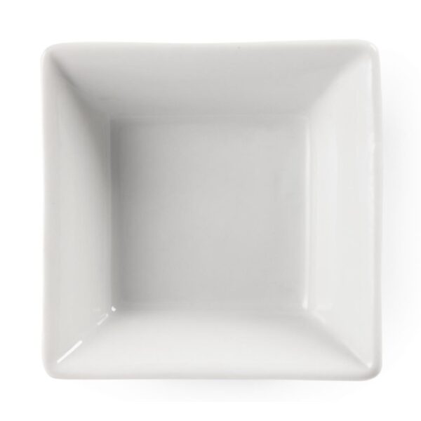 Olympia Whiteware Miniature Square White - 75x75mm 3x3" (Box 12) - Image 3