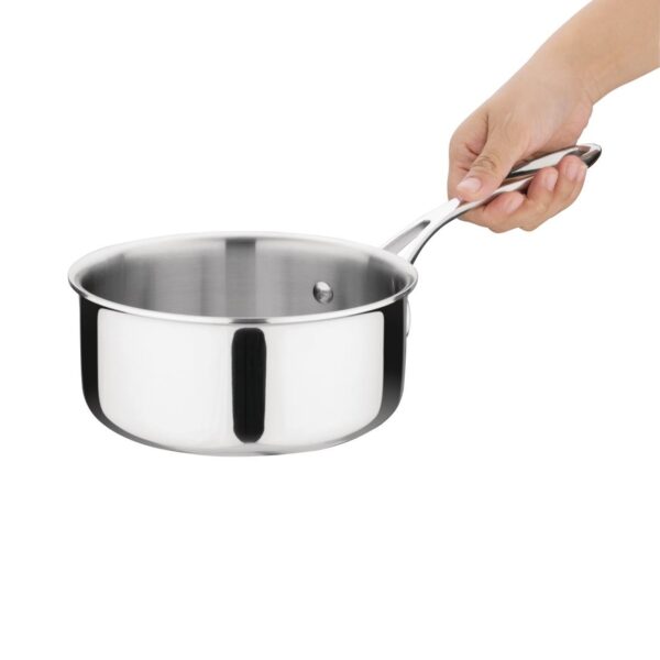Vogue Tri-wall Saucepan St/St - 160mm 1 1/2Ltr 50 3/4fl oz - Image 4