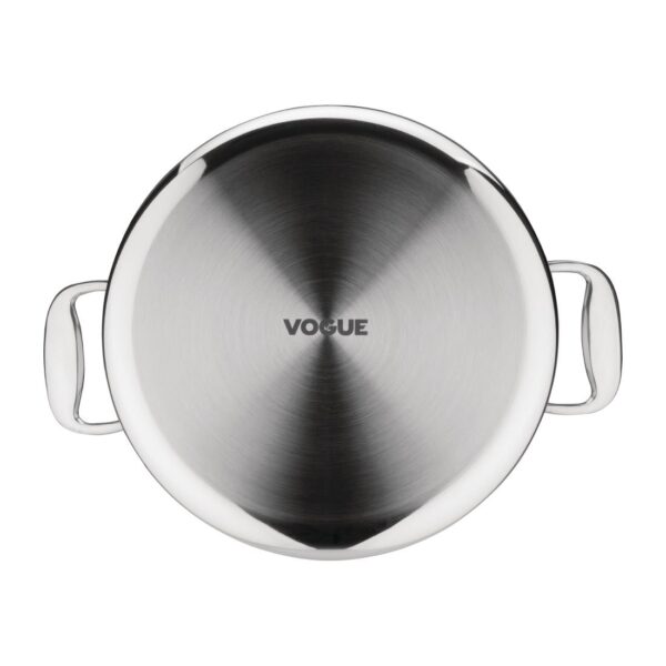 Vogue Tri-wall Stew Pan St/St - 240mm 7Ltr 237fl oz - Image 5