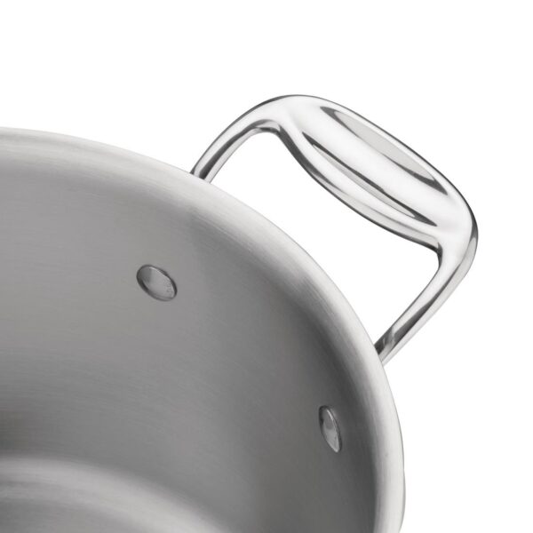 Vogue Tri-wall Stew Pan St/St - 240mm 7Ltr 237fl oz - Image 6