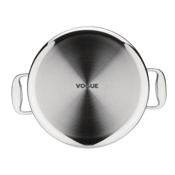 Vogue Tri-wall Stew Pan St/St - 280mm 9 1/2Ltr 321fl oz - Image 5