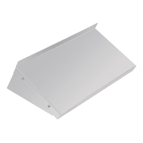 Vogue Wall Shelf with Brackets St/St - 600x300mm - Image 3