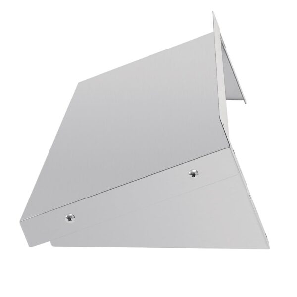 Vogue Wall Shelf with Brackets St/St - 900x300mm - Image 3