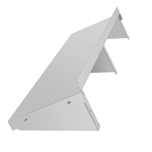 Vogue Wall Shelf with Brackets St/St - 1200x300mm - Image 5
