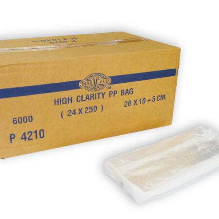 Polypropylene Bag 20 x 10 + 5