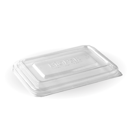 500 & 600ml Clear rPET Takeaway Base Lid