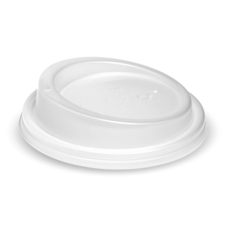 8-20oz (90mm DIA) PLA White Large Lid