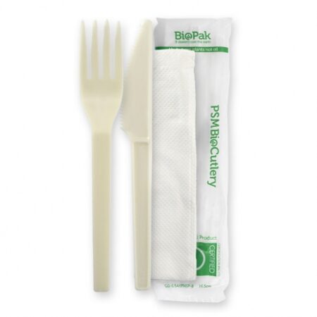 15cm / 6" PSM Knife, Fork & Napkin Set