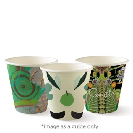 280ml / 8oz (90mm) Art Series Single Wall BioCup