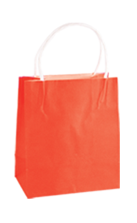 Kraft Toddler Paper Bag - Radiant Red