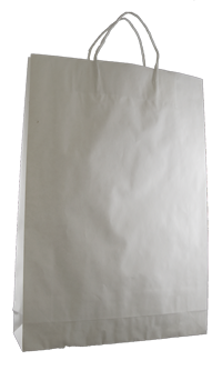 Kraft Medium Paper Bag - White