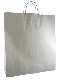 Kraft Large Paper Bag - White