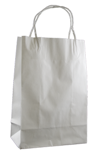 Kraft Junior Paper Bag - White