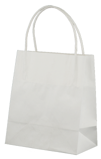 Kraft Toddler Paper Bag - White
