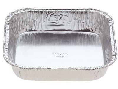 Foil Container Square 6210C-55 - Pie Small 170ml (500)