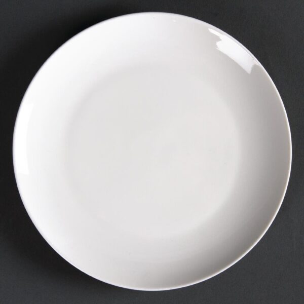 Lumina Fine China Round Coupe Plates 152mm