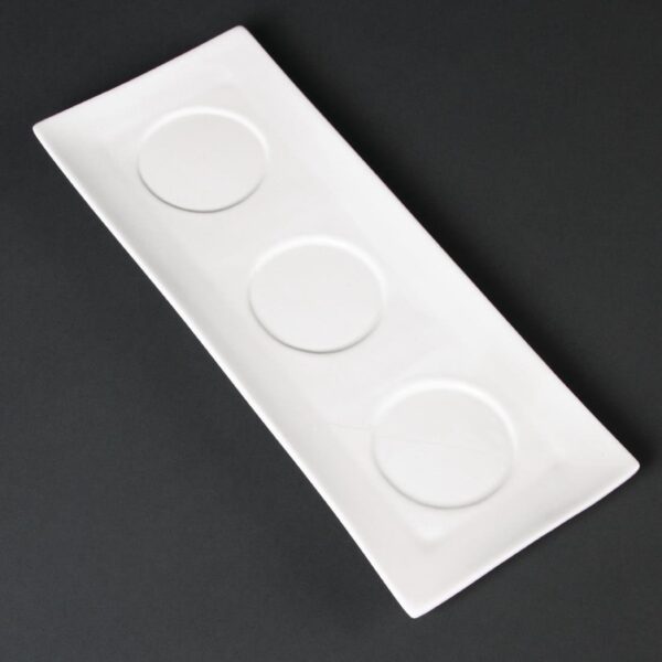 Lumina Fine China Platters 305 x 120mm