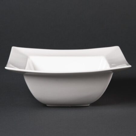 Lumina Wide Rimmed Square Bowls 165mm