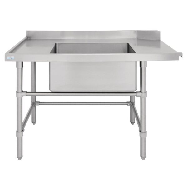 Vogue Dishwasher Inlet Table with Sink L 1200mm