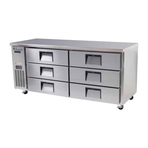 Skope Centaur 6 Drawer Counter Fridge