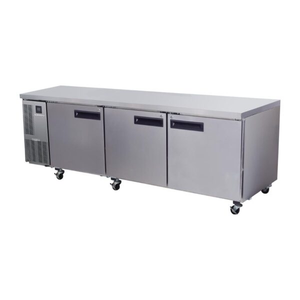 Skope Pegasus 3 Door Gastronorm Counter Fridge PG800