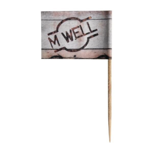Bamboo Steak Markers - Medium Well