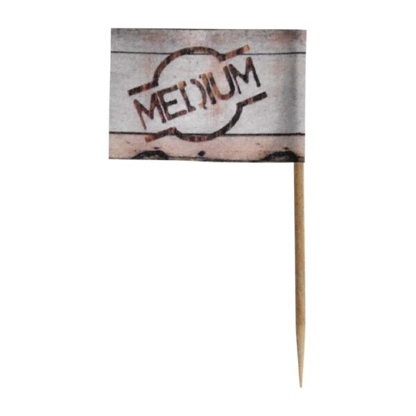 Bamboo Steak Markers - Medium