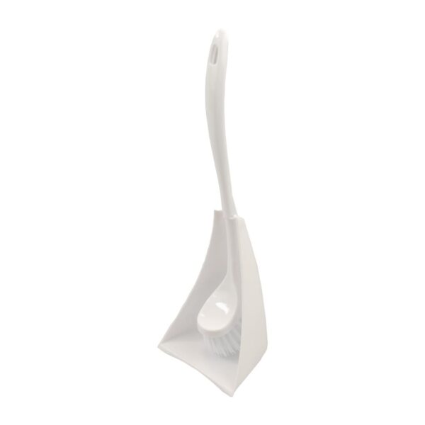 Oates Toilet Tidy  Brush Set White