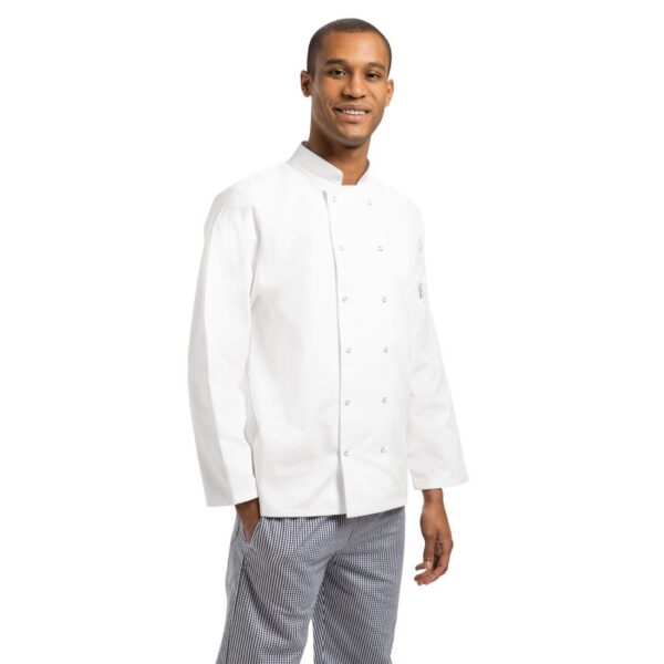 Whites Vegas Chefs Jacket Long Sleeve White L