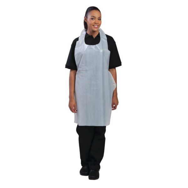 Disposable Aprons White