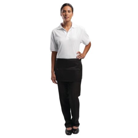 Whites Black Money Pocket with Zip Pocket
