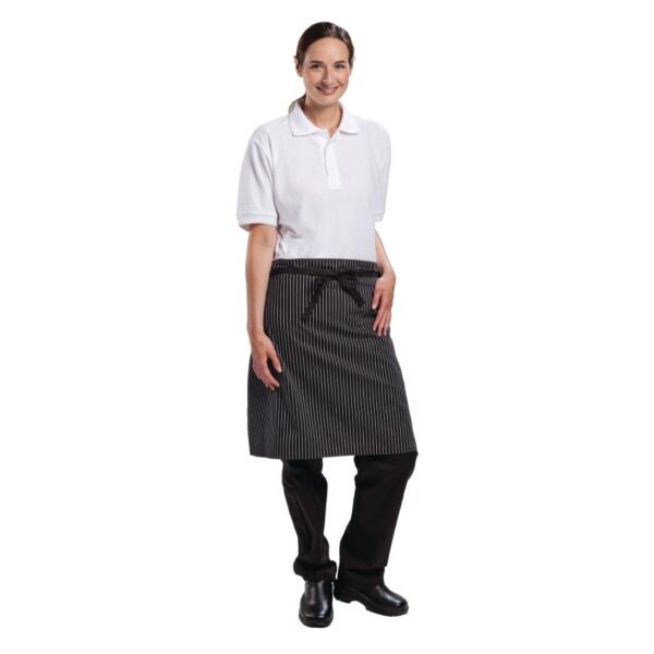 Le Chef Fine Pinstripe Bistro Apron