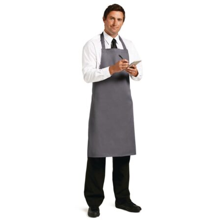 Whites Bib Apron Charcoal