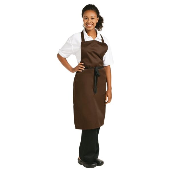 Whites Bib Apron Chocolate