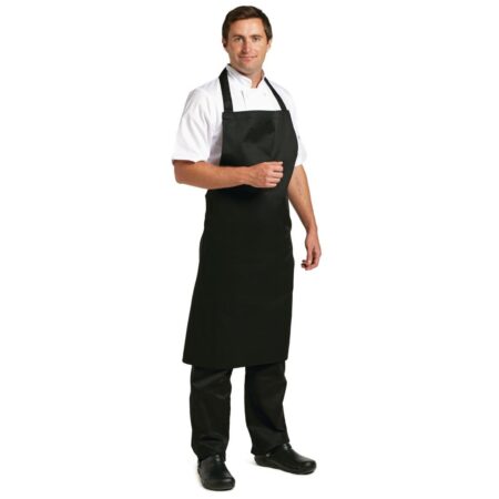 Whites Polycotton Bib Apron Black