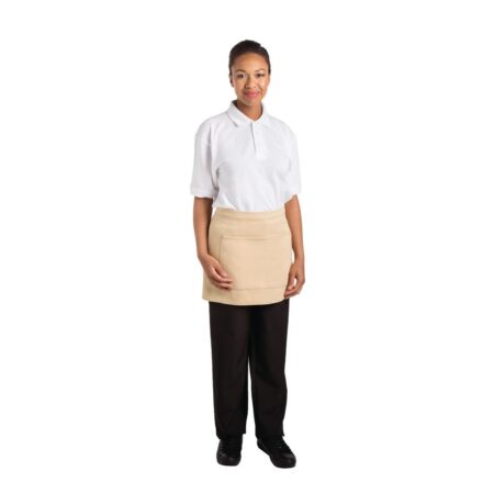 Whites Bistro Apron Khaki - 700 x 430mm