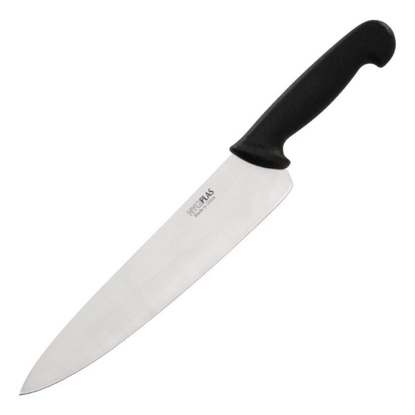 Hygiplas Black Cooks Knife 25.5cm