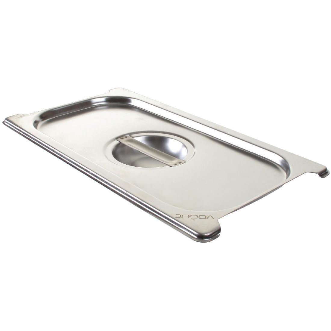 Vogue Stainless Steel 1/3 Gastronorm Lid
