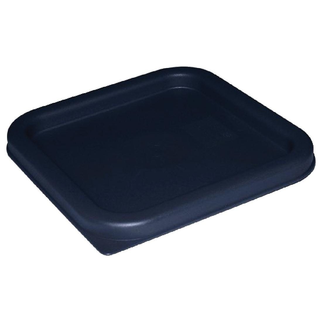 Vogue Blue Square Lid Small