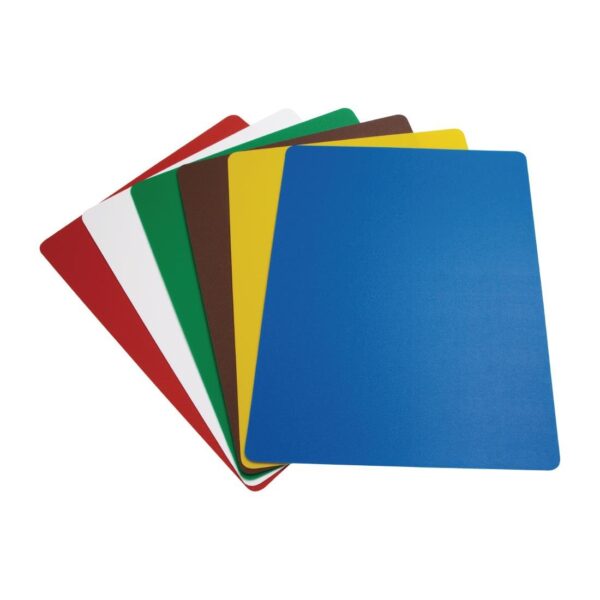 Hygiplas Colour Coded Chopping Mats Set Large