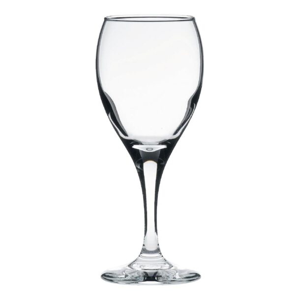 Libbey Teardrop White Wine Glasses 250ml Plimsoll lined