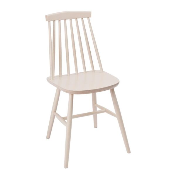 Fameg Farmhouse Angled Sidechair White (Pack of 2