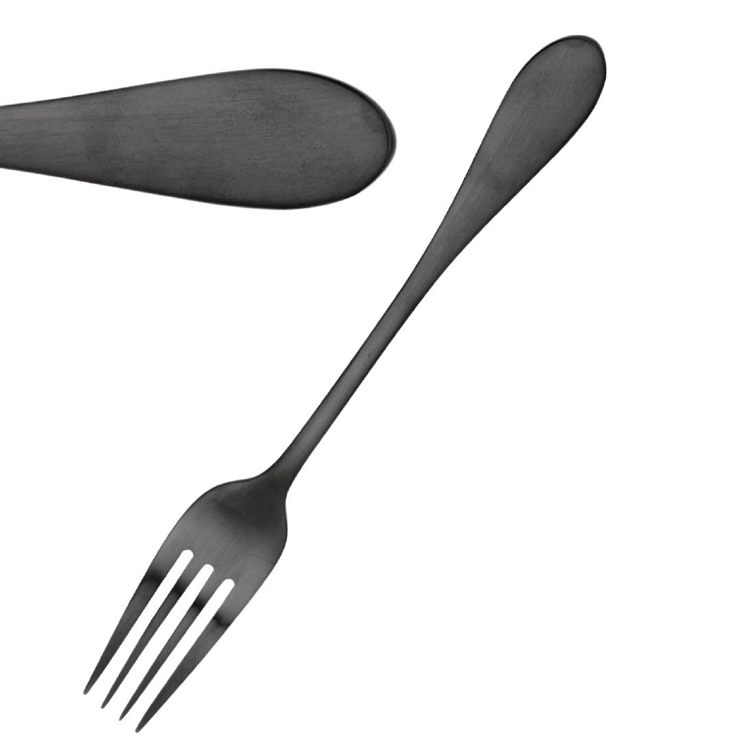 Tablekraft Soho Ink Dessert Fork