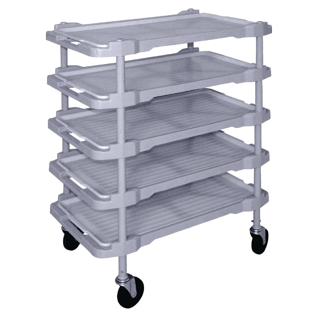 Vogue Polypropylene 5 Tier Trolley