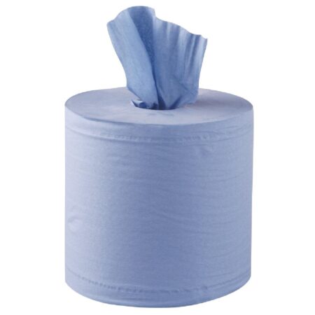 Jantex Centrefeed Blue Roll Paper Towels