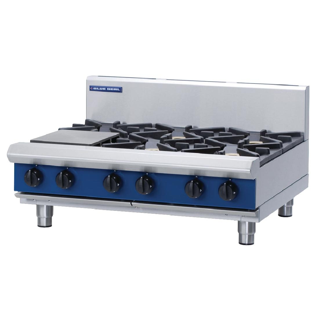 Blue Seal by Moffat 4 Burner Propane Gas Cooktop G516C-B