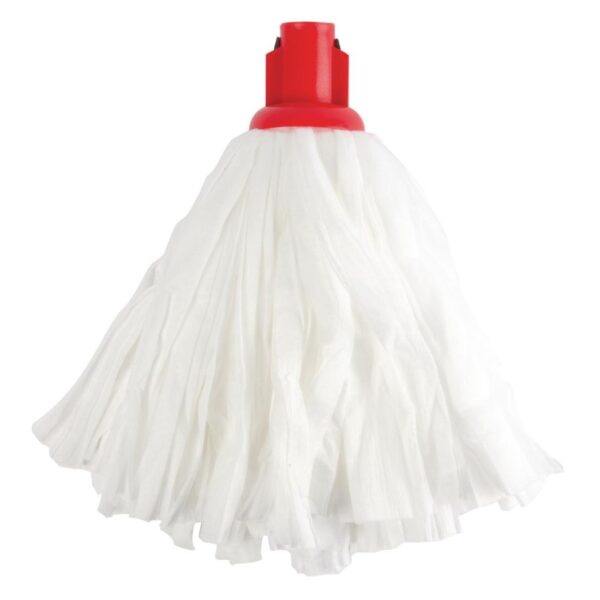 Jantex Standard Big White Socket Mop Head Red