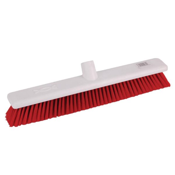 Jantex Soft Washable Broomhead Red 457mm