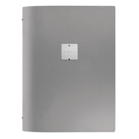 Grey A4 Fashion Menu Holder
